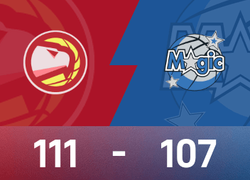 รายงาน NBA เทร ยัง มี 25 แต้ม 6 แอสซิสต์ ฮอว์กส์ เอาชนะ เมจิก 111-107 อย่างหวุดหวิด