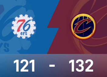 รายงานเกม NBA มิทเชล 46 แต้ม 8 แอสซิสต์ คาวาเลียร์ส เอาชนะ 76ers 132-121